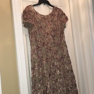 Gold Mother of the Bride Long Dress | Petite